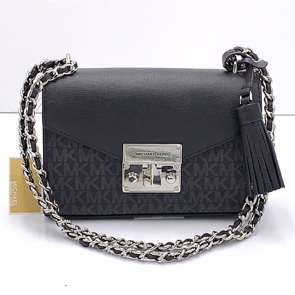 MICHAEL KORS ROSE SMALL XBODY BLACK SIGNATURE COLOR - Picture 2 of 15